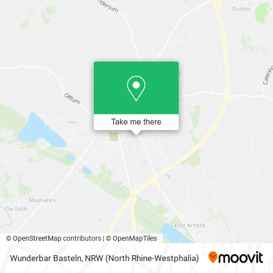 Карта Wunderbar Basteln