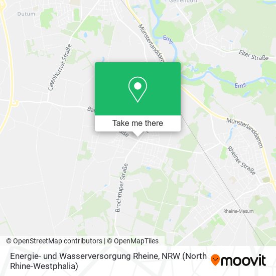 Energie- und Wasserversorgung Rheine map
