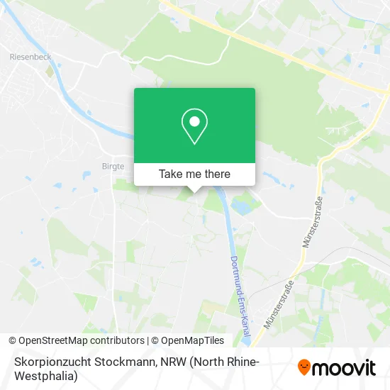 Карта Skorpionzucht Stockmann