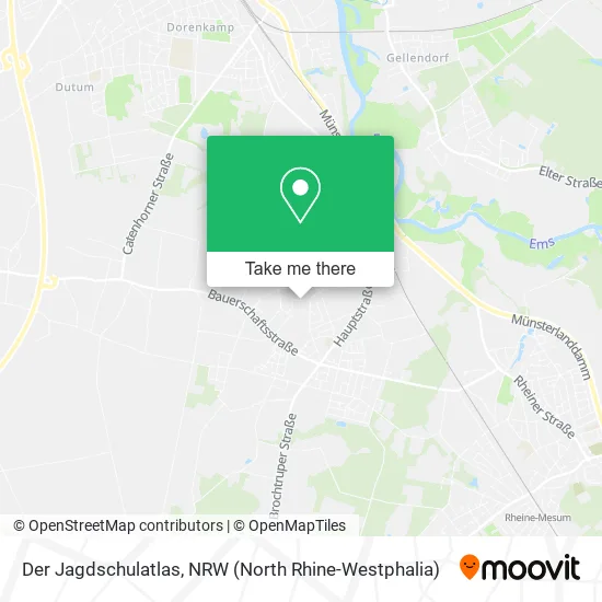 Карта Der Jagdschulatlas