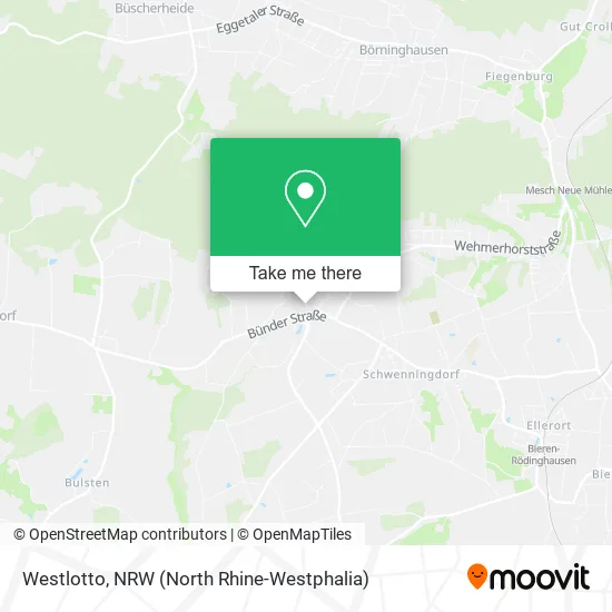Westlotto map