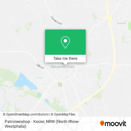 Карта Patronenshop - Keizer