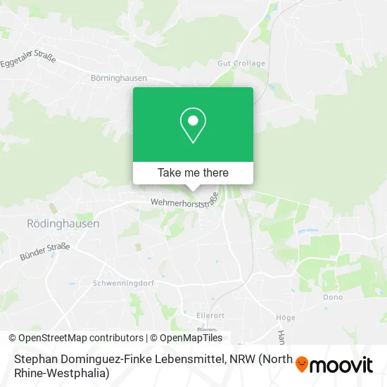 Карта Stephan Dominguez-Finke Lebensmittel