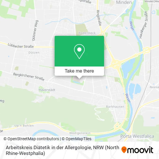 Карта Arbeitskreis Diätetik in der Allergologie