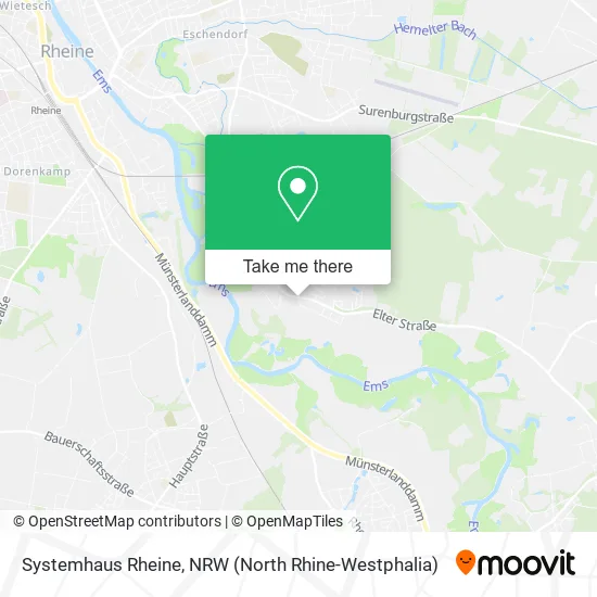 Карта Systemhaus Rheine