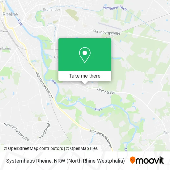 Карта Systemhaus Rheine