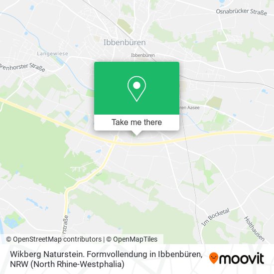 Wikberg Naturstein. Formvollendung in Ibbenbüren map
