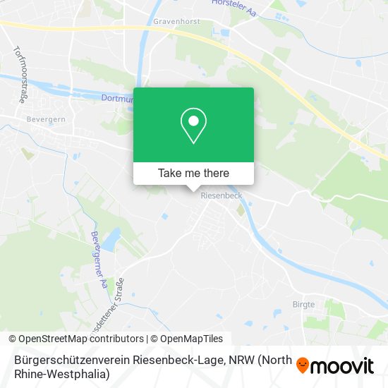 Bürgerschützenverein Riesenbeck-Lage map