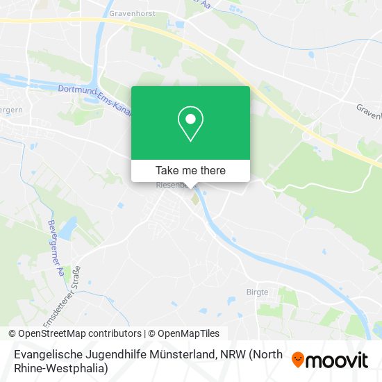 Evangelische Jugendhilfe Münsterland map