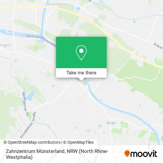 Карта Zahnzentrum Münsterland