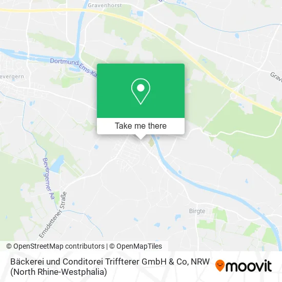 Карта Bäckerei und Conditorei Triffterer GmbH & Co