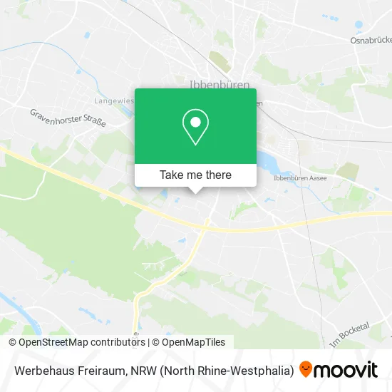 Werbehaus Freiraum map