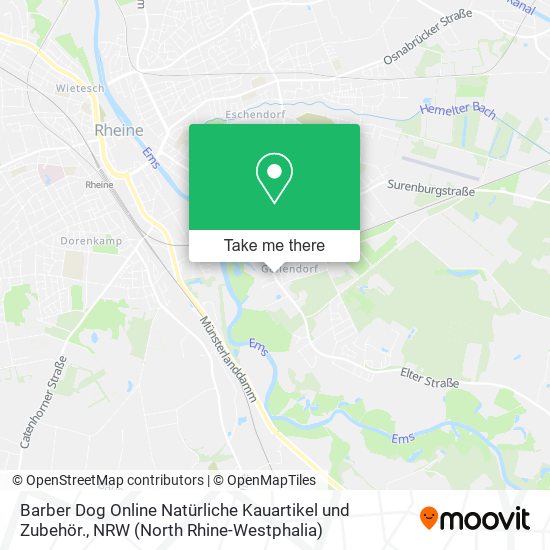 Barber Dog Online Natürliche Kauartikel und Zubehör. map