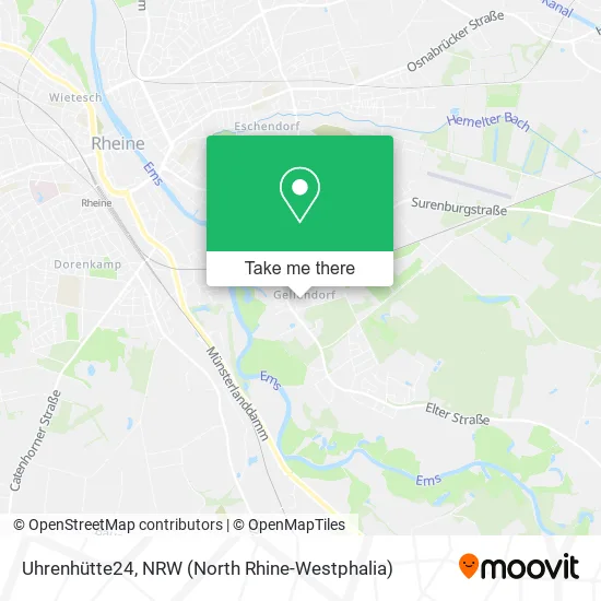 Карта Uhrenhütte24