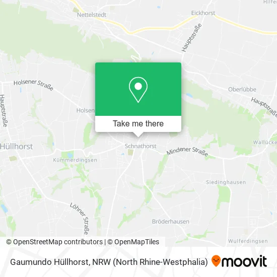 Карта Gaumundo Hüllhorst