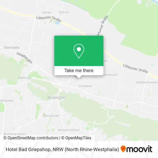 Hotel Bad Griepshop map