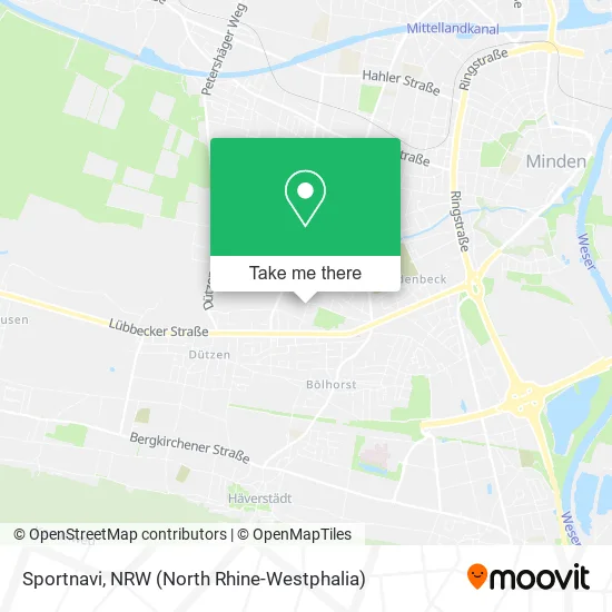 Sportnavi map