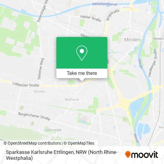Карта Sparkasse Karlsruhe Ettlingen