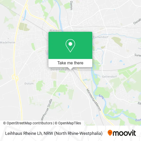 Карта Leihhaus Rheine Lh