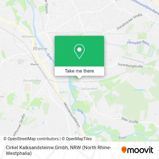 Cirkel Kalksandsteinw.Gmbh map