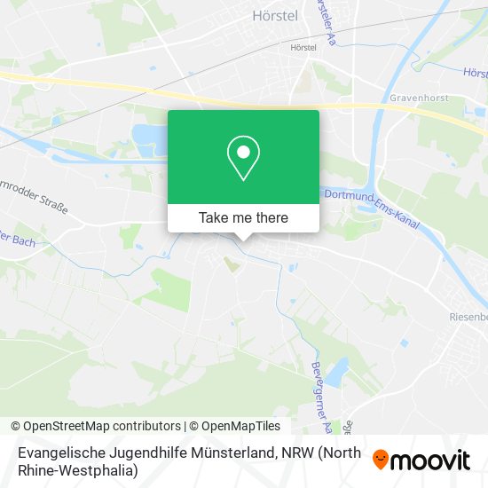 Evangelische Jugendhilfe Münsterland map