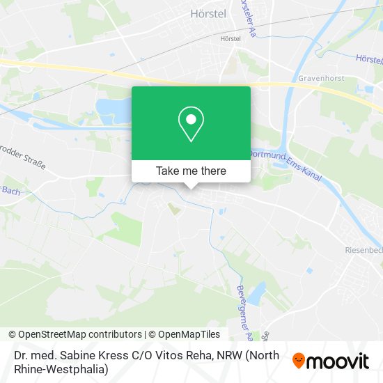 Dr. med. Sabine Kress C / O Vitos Reha map