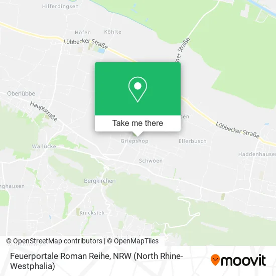 Карта Feuerportale Roman Reihe