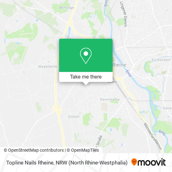 Карта Topline Nails Rheine