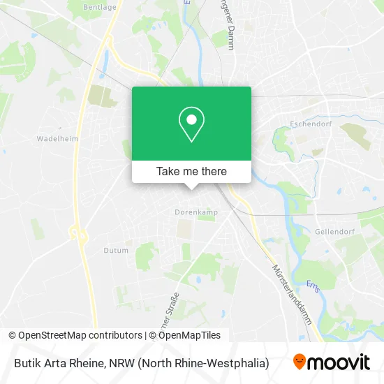 Карта Butik Arta Rheine