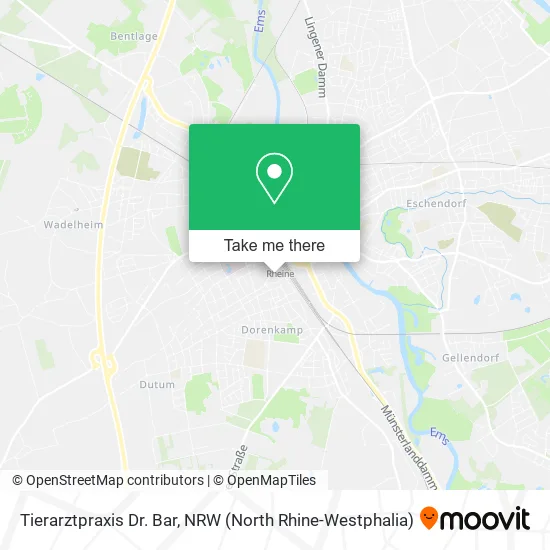 Карта Tierarztpraxis Dr. Bar