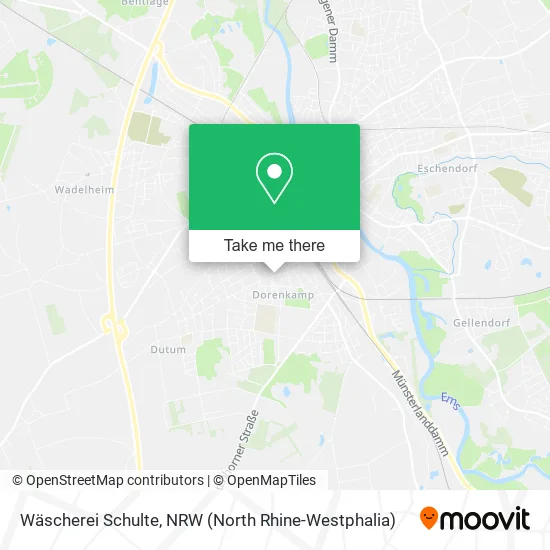 Карта Wäscherei Schulte