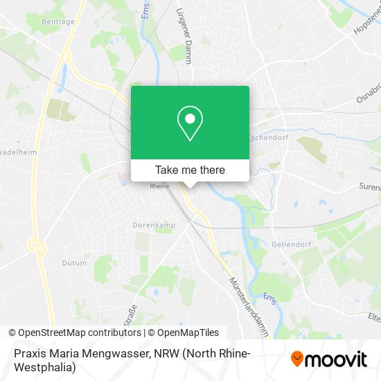 Praxis Maria Mengwasser map