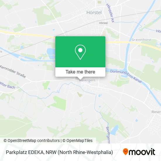 Карта Parkplatz EDEKA