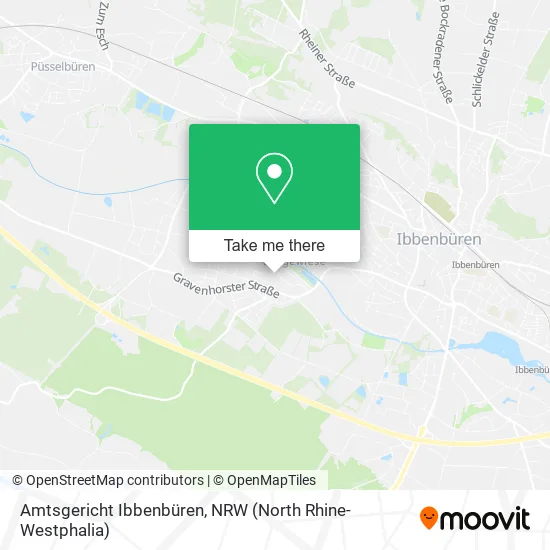 Карта Amtsgericht Ibbenbüren