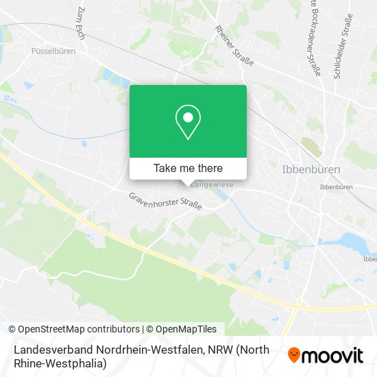 Landesverband Nordrhein-Westfalen map