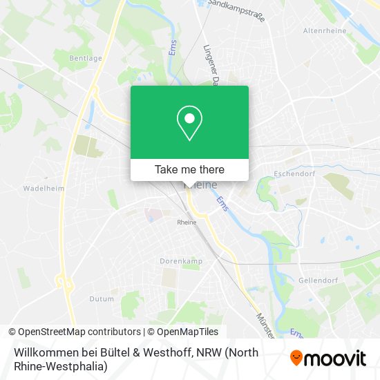Willkommen bei Bültel & Westhoff map