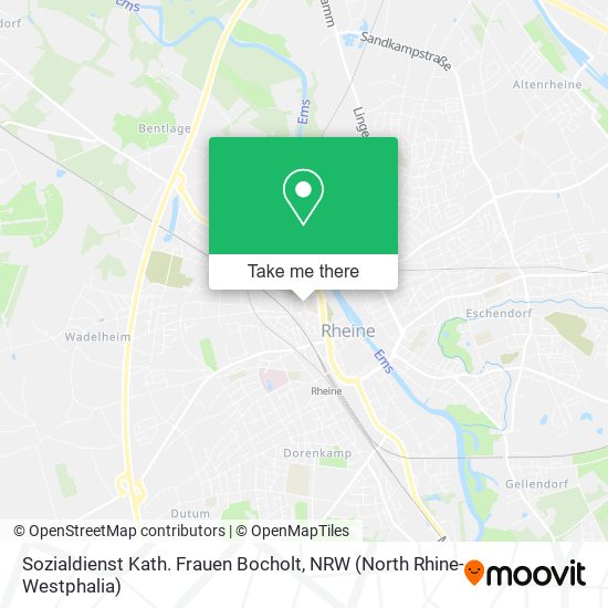 Sozialdienst Kath. Frauen Bocholt map