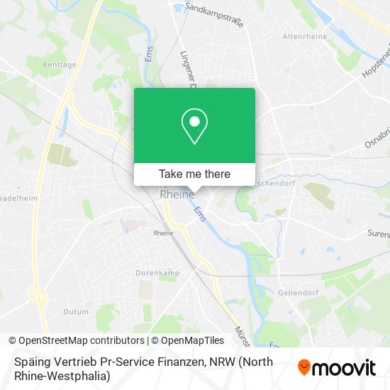 Späing Vertrieb Pr-Service Finanzen map