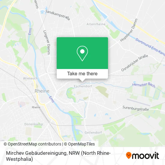 Карта Mirchev Gebäudereinigung