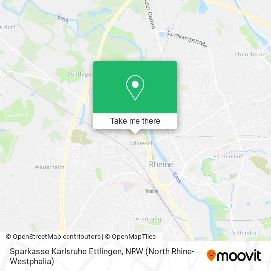 Карта Sparkasse Karlsruhe Ettlingen