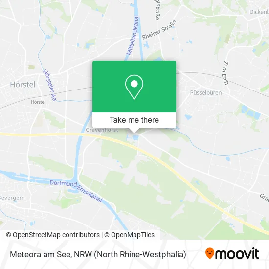 Карта Meteora am See