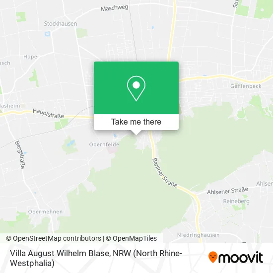 Карта Villa August Wilhelm Blase