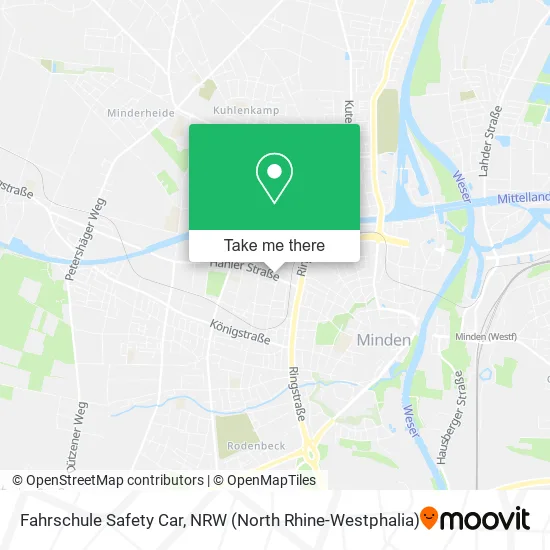 Карта Fahrschule Safety Car