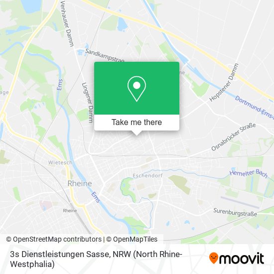 3s Dienstleistungen Sasse map