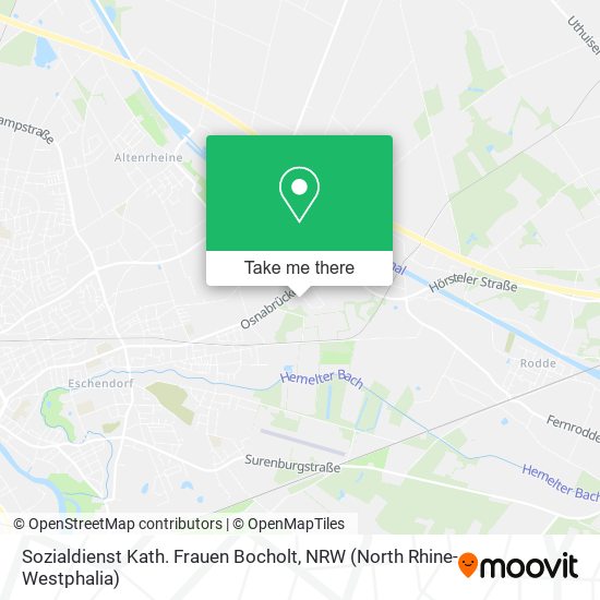 Sozialdienst Kath. Frauen Bocholt map