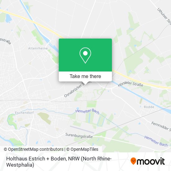 Holthaus Estrich + Boden map