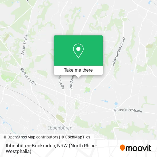 Карта Ibbenbüren-Bockraden