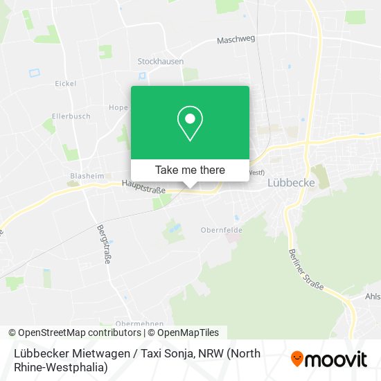 Lübbecker Mietwagen / Taxi Sonja map