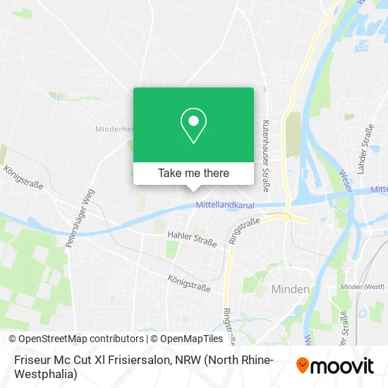 Карта Friseur Mc Cut Xl Frisiersalon