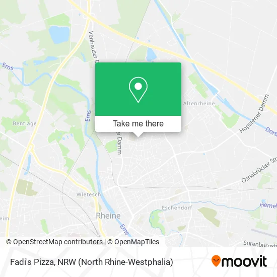 Карта Fadi's Pizza